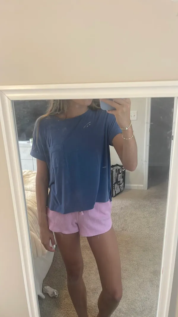 waffle shorts Pink Size XS - Image 3