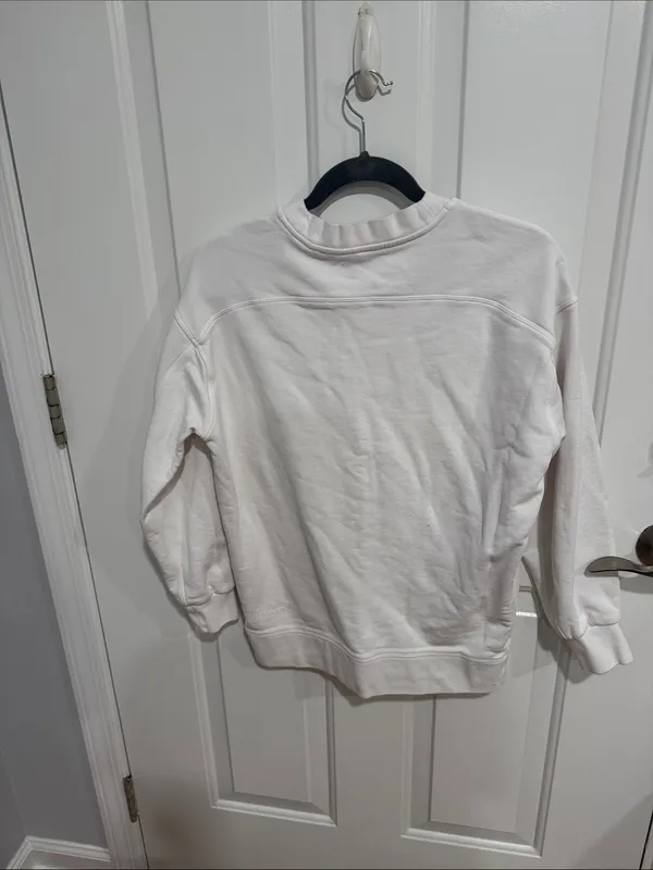 lululemon athletica White Crewneck Sweatshirt - Image 7