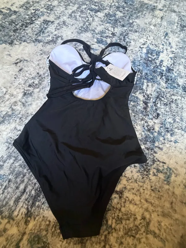 B2prity Women's One Piece Swimdress Swimsuit Tummy Control S - Image 4