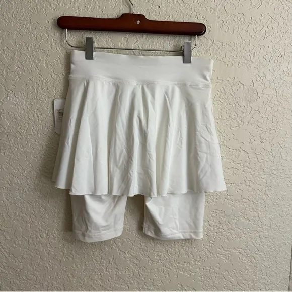 Sofibella Jan Bermuda Skort White XS Women Athletic‎ Tennis Golf 1518 NEW - Image 8