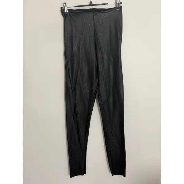 Commando Faux leather lined leggings size medium - Image 3