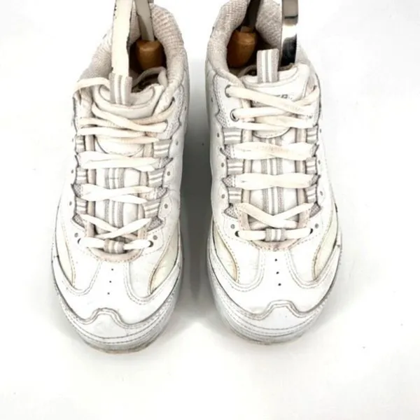 Skechers Women's Shape Ups 11800 Metabolize Sneaker Shoes Silver White‎ Size 6 - Image 3