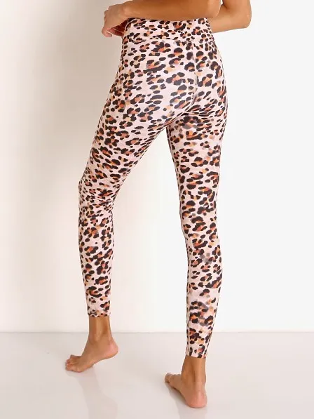 Beach Riot Piper Legging Watercolor Leopard - Image 4