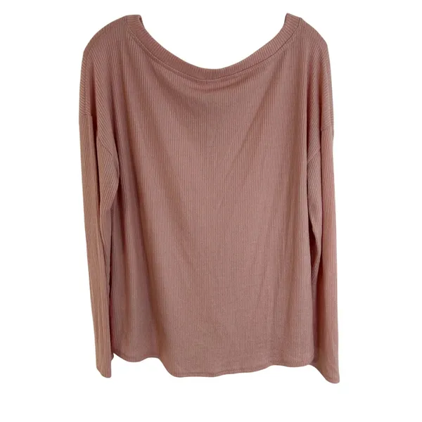 Gap Soft V Neck Sweater Womens Size Medium Pink NWT Style 724703 NEW - Image 5