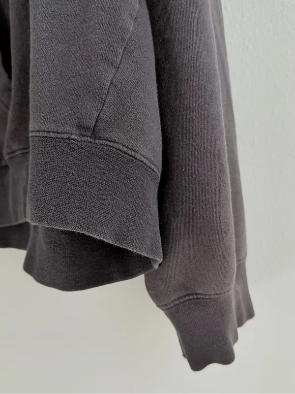 Minnesota university gray off-the-shoulder sweatshirt - Image 6