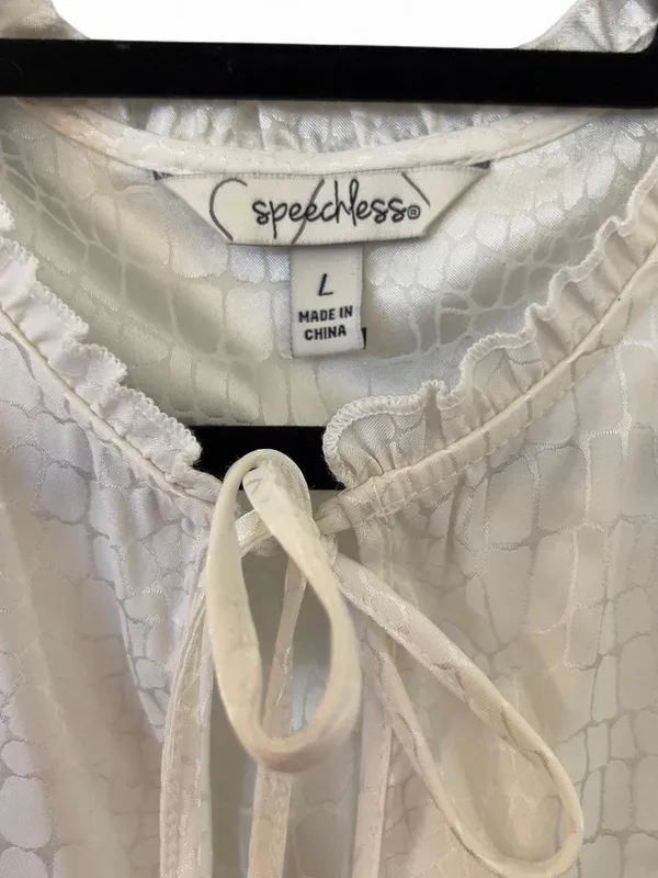 Anthropologie Dress Mini White - Image 4