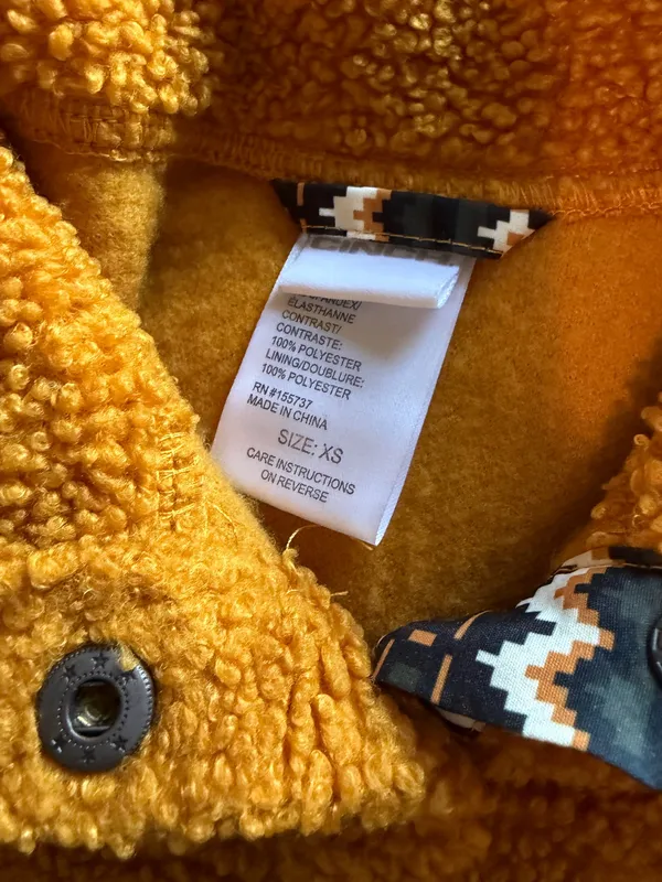 Cinch teddy bear fleece pullover  - Image 4