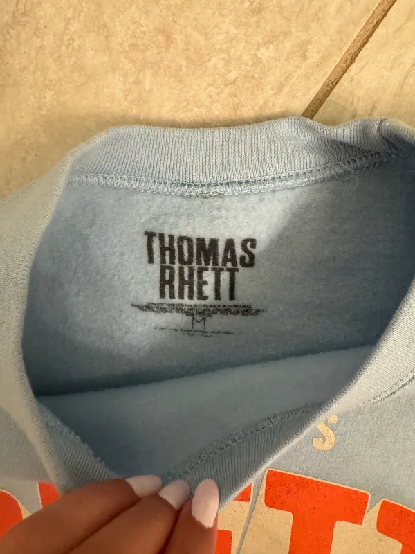 Thomas Rhett Merch Blue Size M - Image 2