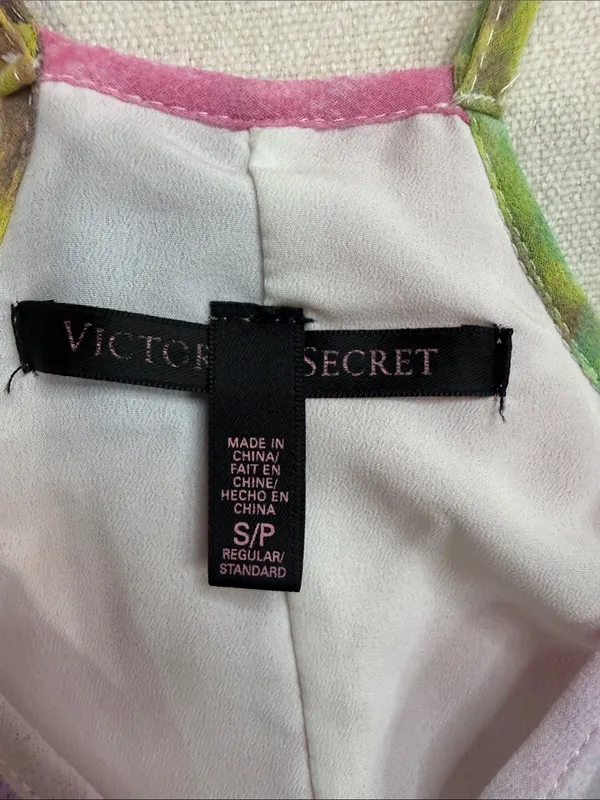 Victoria's Secret Pastel Rainbow Pleated Maxi Dress - Image 2