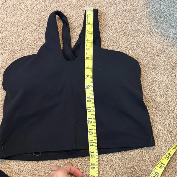 Aerie Black Crop Top Size Large - Image 3