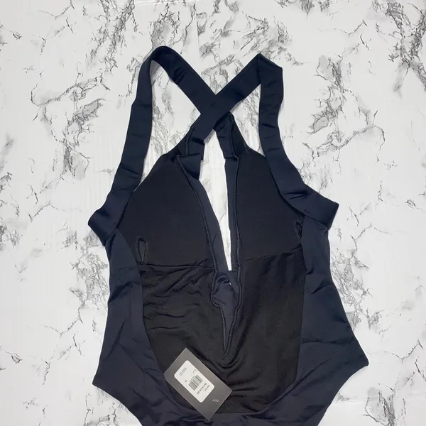 NWT Frederick's of Hollywood Black Naxos One-Piece Swim Bathing Suit Size Medium - Image 6