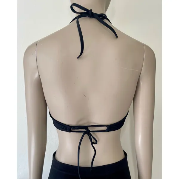 Victoria’s Secret Black Push Up Ruffle Bikinj Top - Image 12