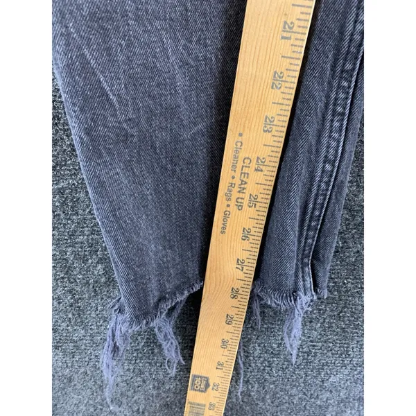 Abercrombie & Fitch Women’s The Dad High Rise Jeans Denim Curve Love Size 28/6L - Image 11