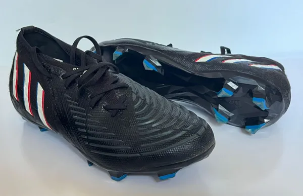 Adidas PREDATOR EDGE.3 Firm Ground Soccer Cleats | Black | Men's - Image 5