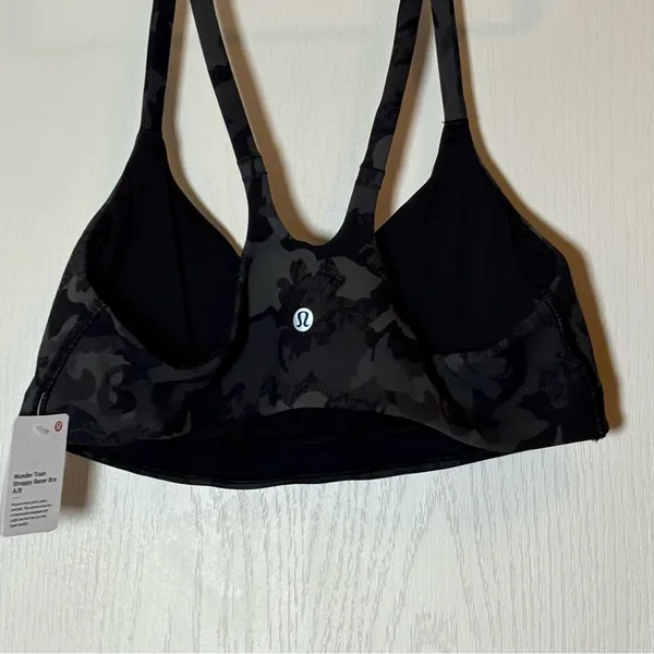 Lululemon Wunder Train Strappy Racer Bra A/B NWT. Size 12. Color HLBM - Image 4