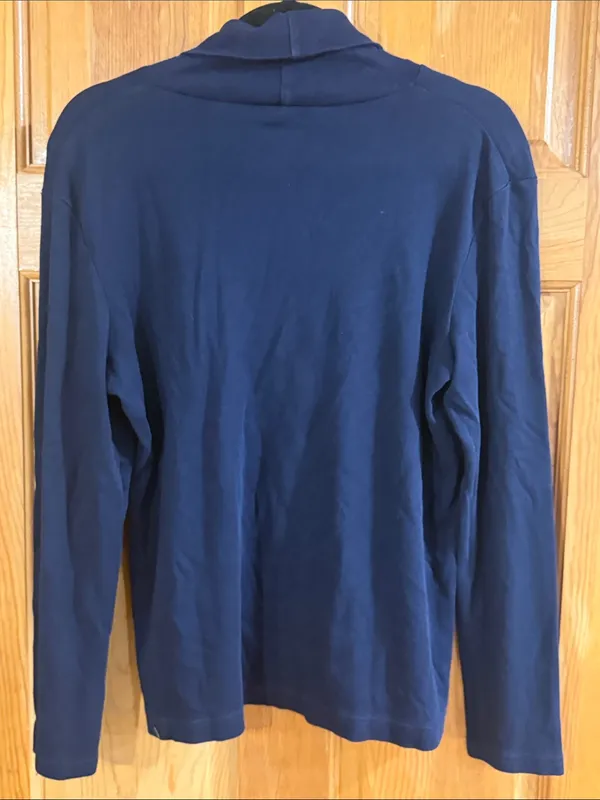 Croft & Barrow 100% blue turtle neck size large . - Image 5
