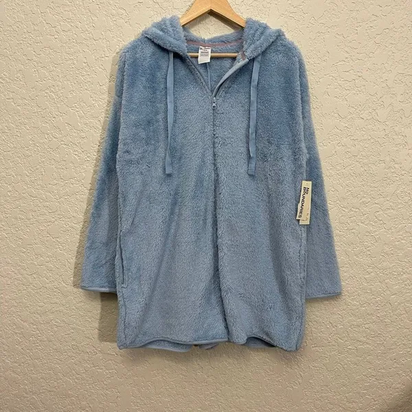 No Boundaries Fuzzy Shorty Pajama Suit Romper - Image 3