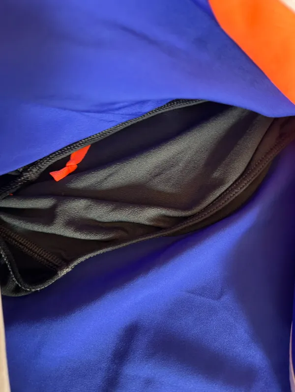 The North Face Women's Royal Blue & Orange Running Shorts - Image 4