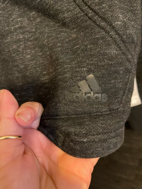 Adidas Women's Cropped Hoodie Sweatshirt Pullover Workout Size Small - Image 3