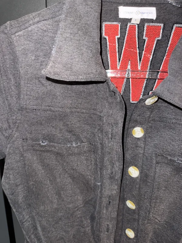 Stewart Simmons Georgia Gameday Denim Romper - Image 3