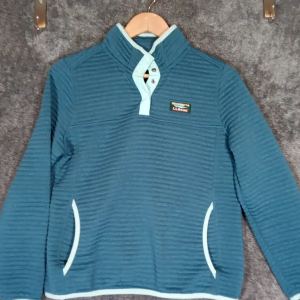 L.L. Bean Airlight Pull Over Outdoors Hiking Gorpcore Sweatshirt Womens SP - Image 3
