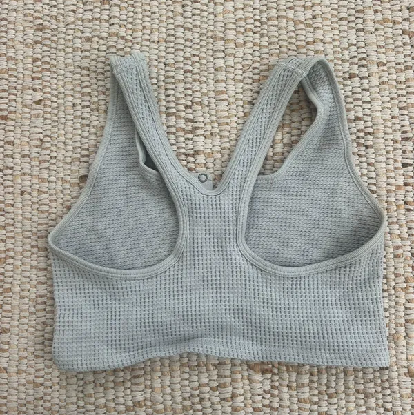 Waffle Henley Bralette - Image 3