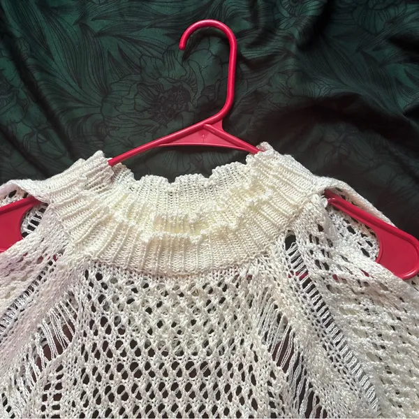 POL White Knit Sweater - Image 3