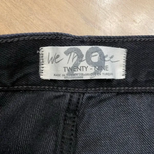 NWT Free People We The Free Maggie Mid-Rise Straight-Leg Distressed Jeans 29 - Image 7