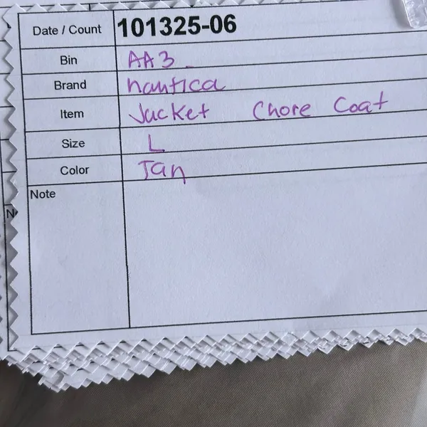 Nautica Barn Jacket Tan Large‎ - Image 16