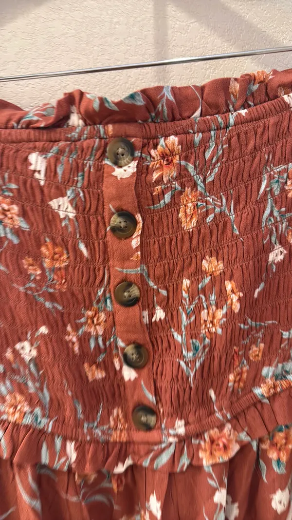 American Eagle Outfitters Romper Floral L - Image 6