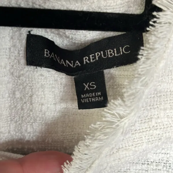 Banana Republic Gauze Fringe Top - Image 3
