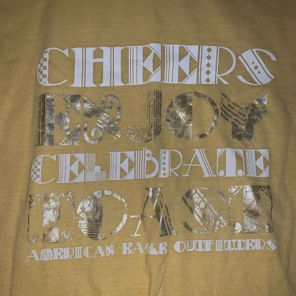 Vintage y2k American eagle long sleeve baby tee - Image 3