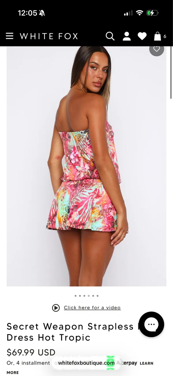 White Fox Boutique Mini Dress - Image 4