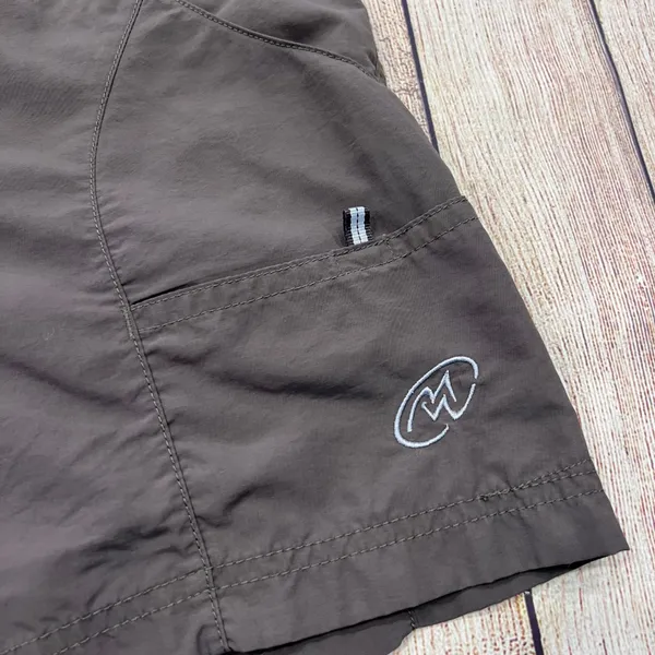 Cloudveil Womens 14 Hiking Shorts Brown Nylon Cargo Utility‎ Outdoor Gorpcore - Image 2