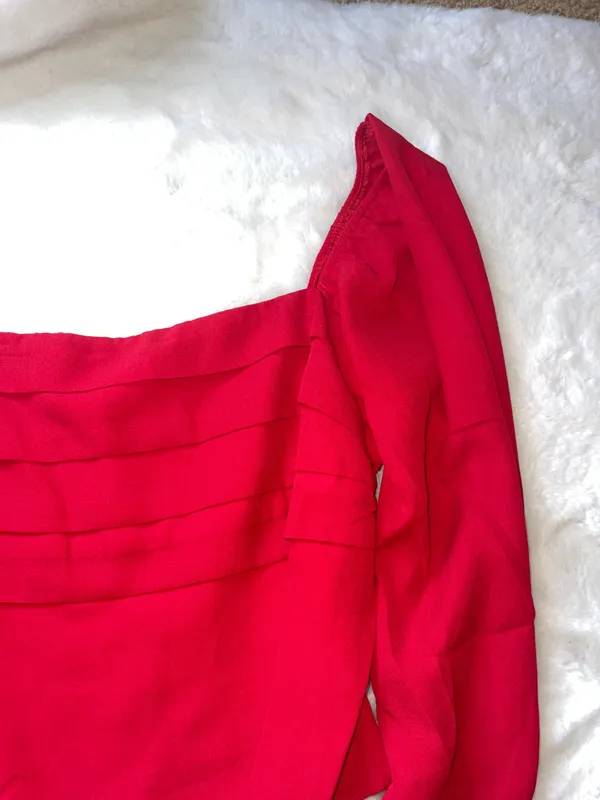 Francesca's Long Sleeve Crop Top - Image 3