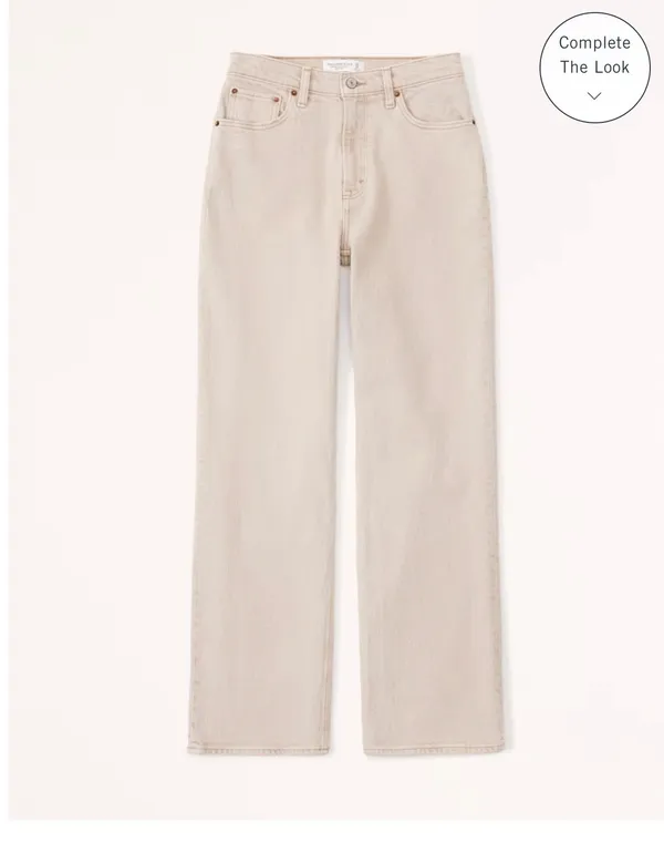 Abercrombie The 90’s Relaxed Jean High Rise - Image 4