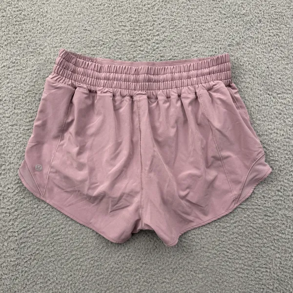 Lululemon Hotty Hot Shorts High Rise 2.5" Rose Blush Athletic Athleisure Women 8 - Image 2