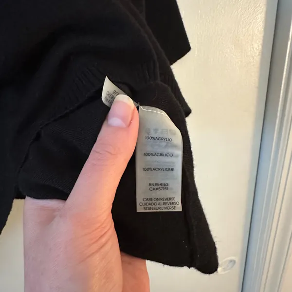 Calvin Klein Turtleneck Poncho Sweater - Image 4