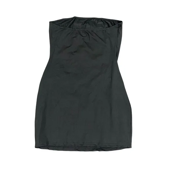 Rhinestone Bodycon Strapless Mini Dress in Black, Size L​ - Image 3