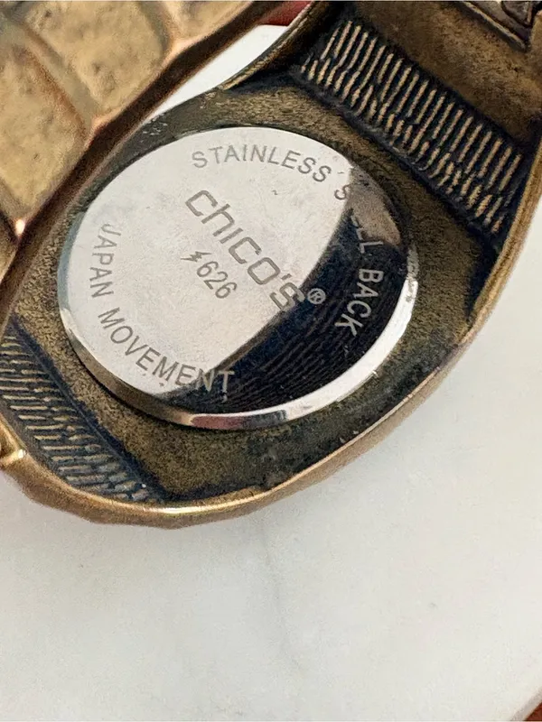 Chico's Bronze Bangle  Women's Watch - Image 3