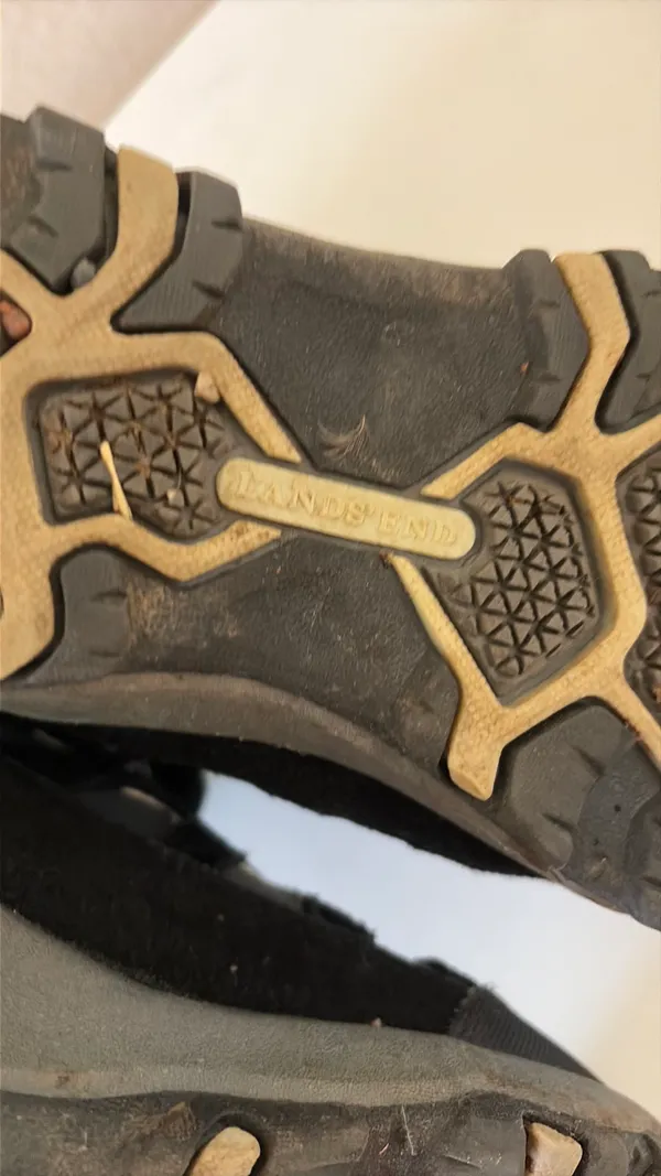 Lands End Hiking Boots Black - Image 5