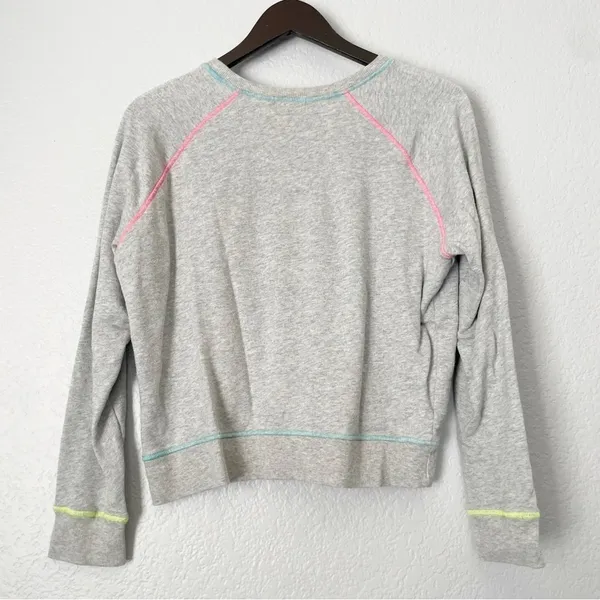 RAILS Theo Top & Devon Bottom Neon Heather Gray Sweat Set XS - Image 5
