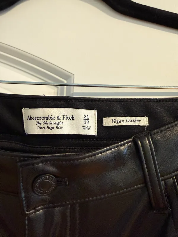Abercrombie Leather Pants - Image 3