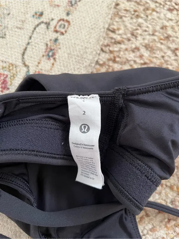 Lululemon Wunder Train Strappy Racer Bra Light Support, A/B Cup, Size 2 - Image 5