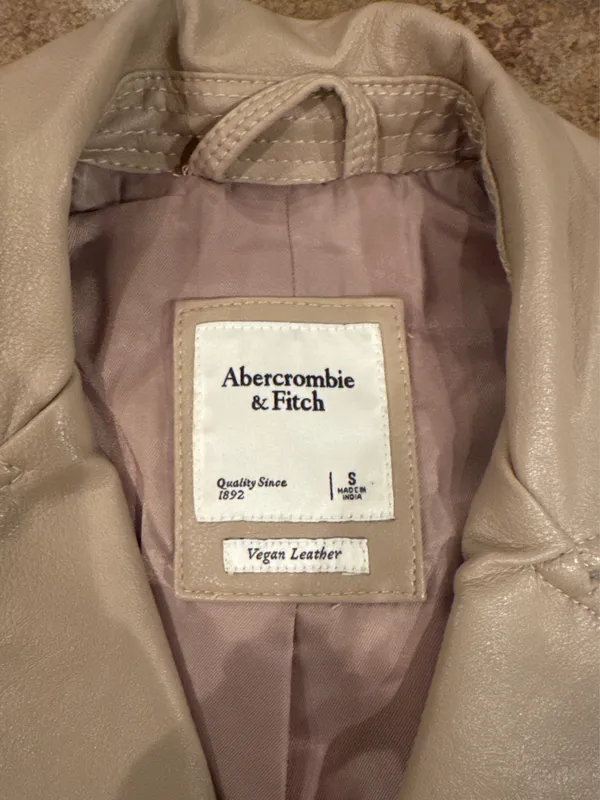 Vegan Leather Abercrombie Jacket - Image 2