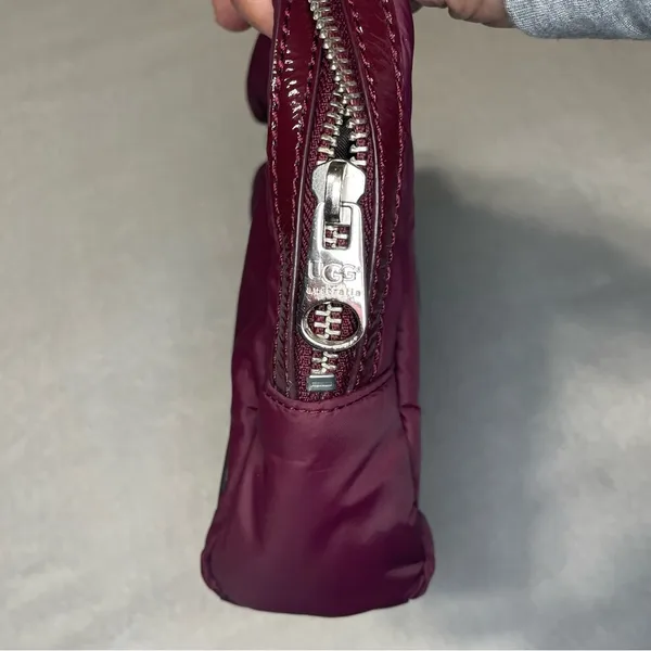Authentic  Charlee Burgandy Pouch - Image 4