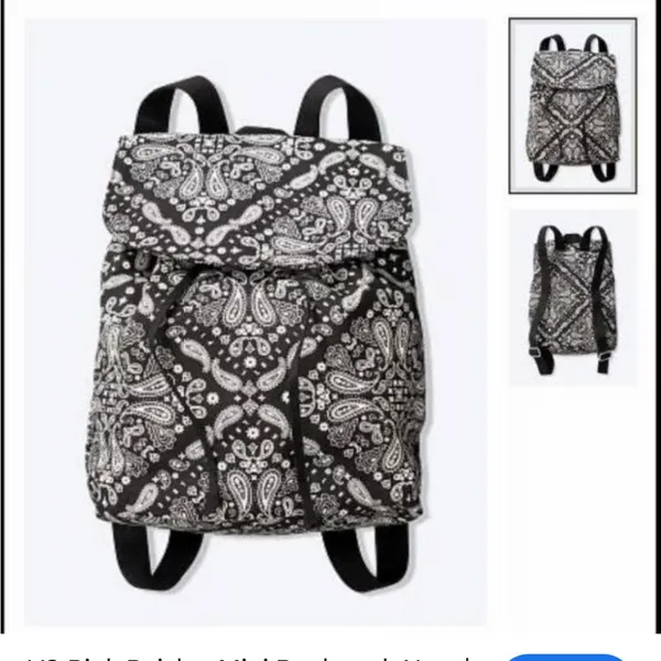 PINK mini bandana backpack - Image 8