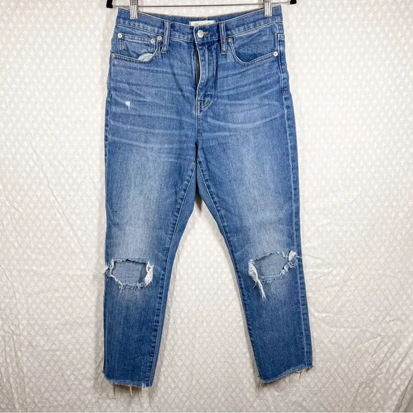Madewell The High Rise Slim‎ Boyjean Jeans - Image 2