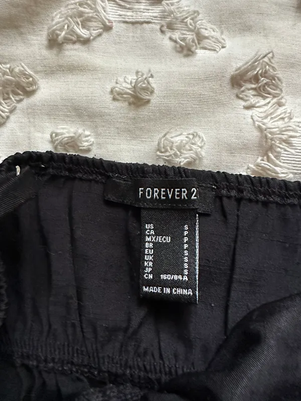 Forever 21 Black Silk Tank Top - Image 3