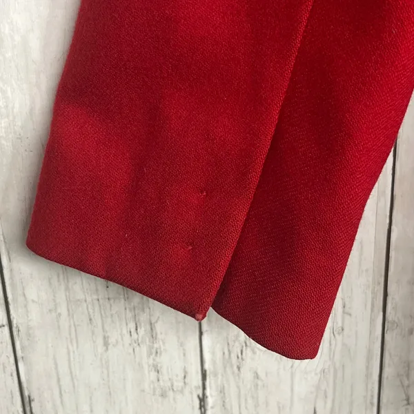 Pendleton Vintage Red Virgin Wool Fully Lined USA Classic Sports Coat Blazer 14 - Image 6